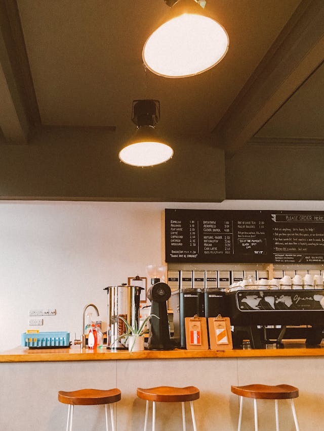 coffee shop name and menus