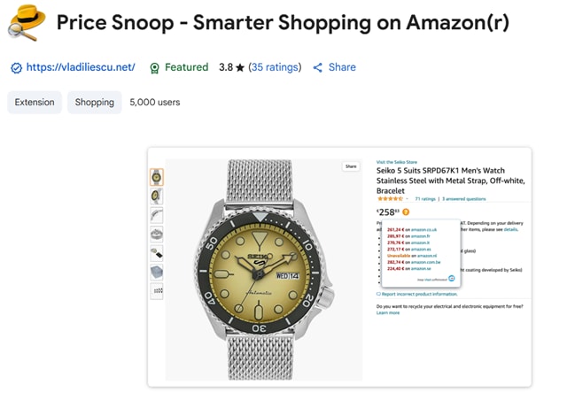 pricesnoop