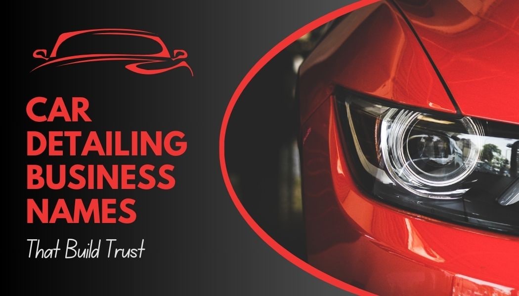 car detailing business names