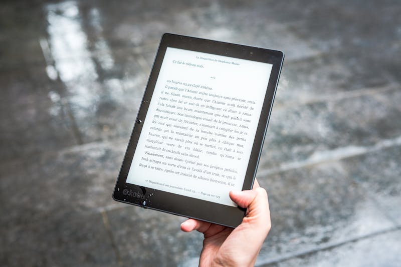 reading ebook epub or mobi format