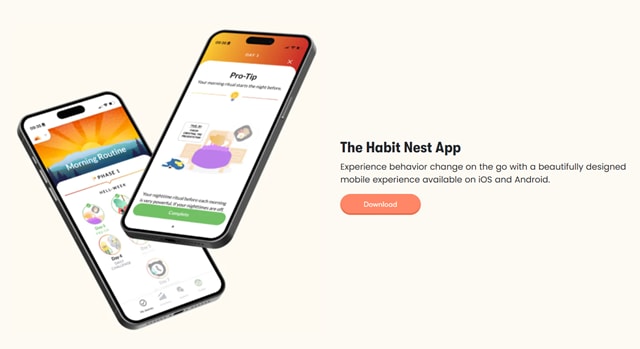 the habit nest app