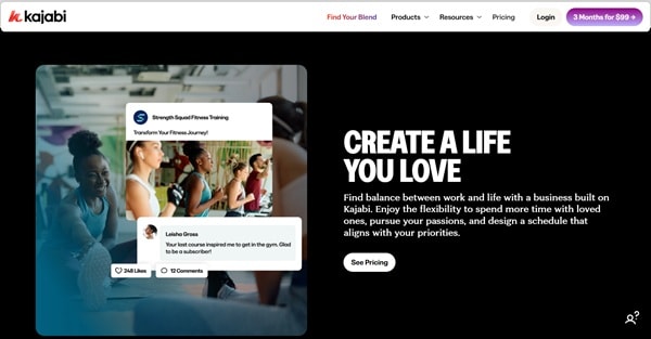 kajabi platforms sales funnel