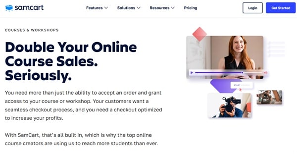 samcart courses