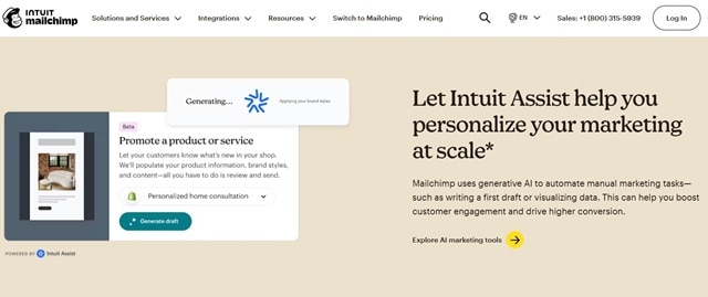 mailchimp email marketing