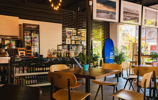 cozy and home cafe shop