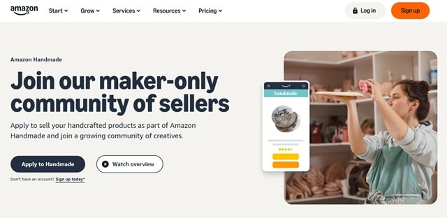 amazon handmade