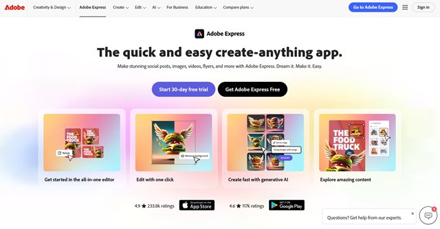 adobe express