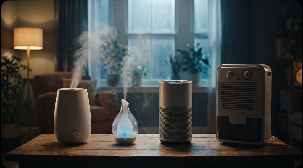 Humidifier - dehumidifier - air purifier - diffuser