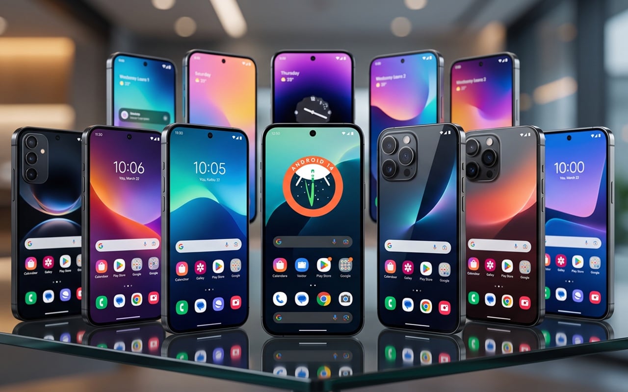 HP Android Mirip iPhone 17 Pro Max