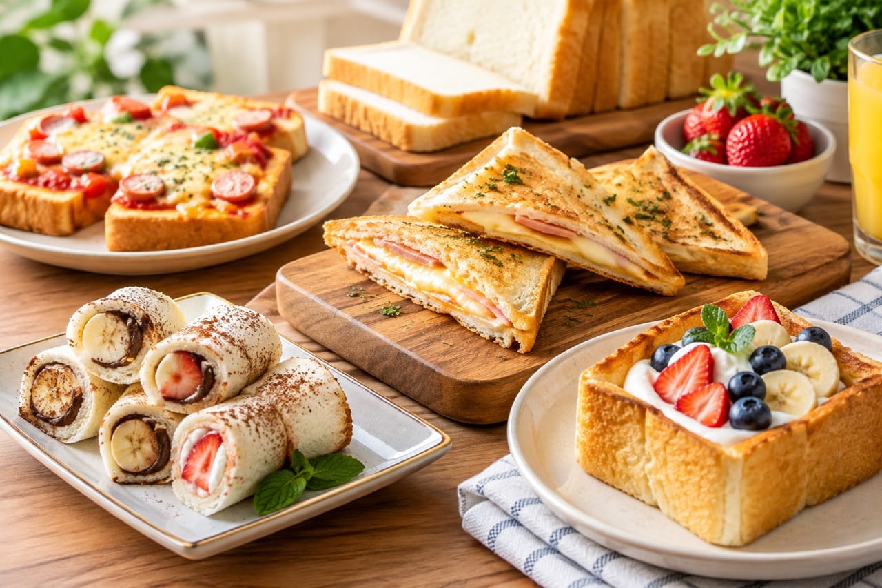 7 ide unik olahan roti tawar