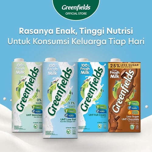 Greenfields Low Fat UHT Milk