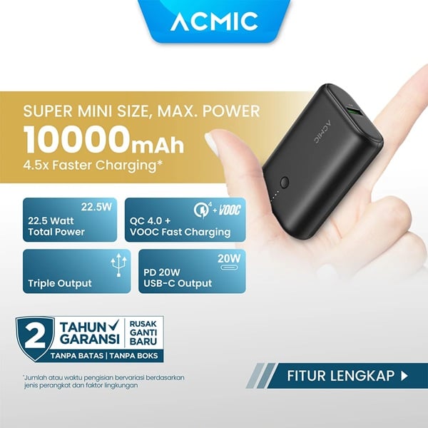 ACMIC Minimax (10.000 mAh / 20.000 mAh)