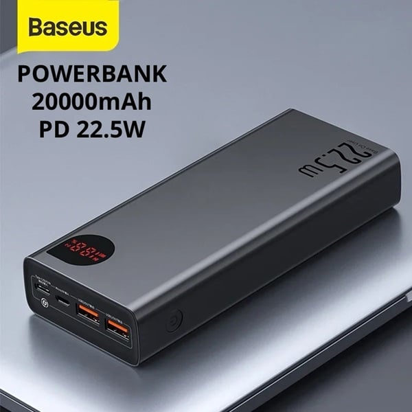 Baseus Adaman Metal Digital Display (20.000 mAh)